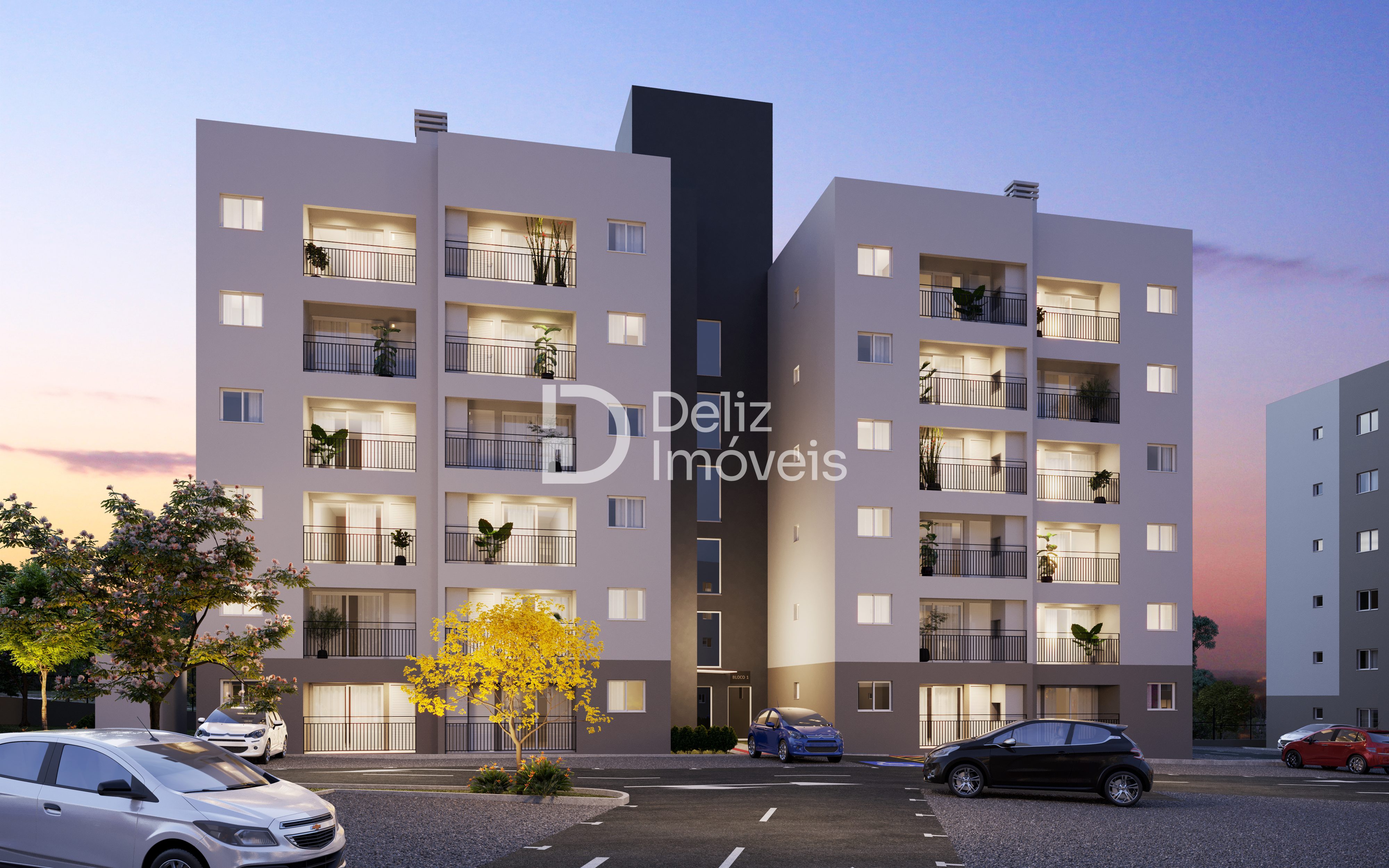 Jardim Roma em Xanxerê –  Pronto para morar - Apartamentos de 2 Quartos pelo Minha Casa Minha Vida